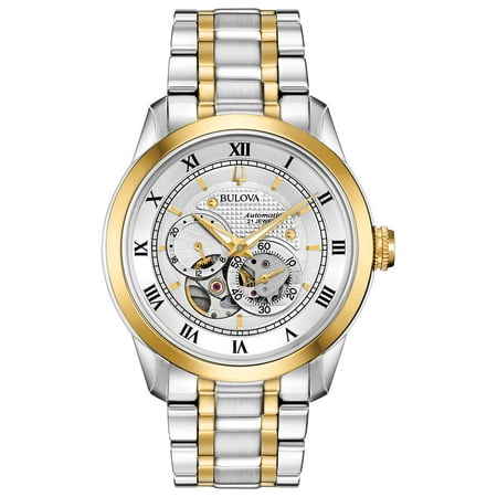 Bulova Men's Two-Tone Automatic Watch 98A230